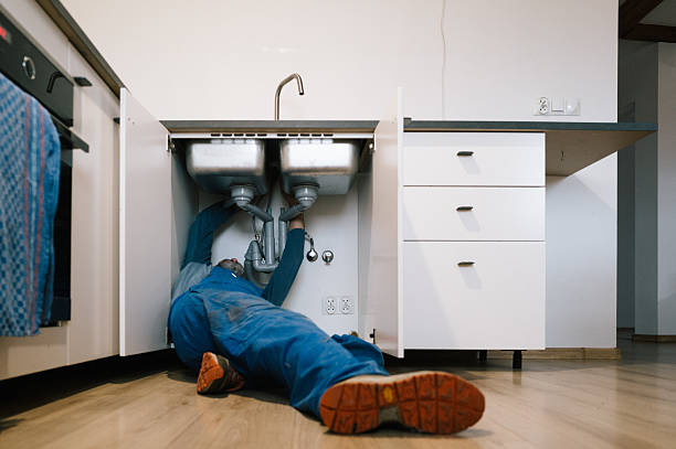 Professional Plumbing technician working in Casar, NC
